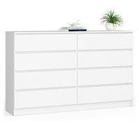 BDW - commode, 8 tiroirs, K160, mobilier de salon, chambre à coucher, 160 x...