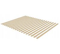 BDW Holztech Sommier à Lattes Enroulable 300 kg - Issu de forêts locales - Non traité pour un sommeil sain | 200 x 120 cm