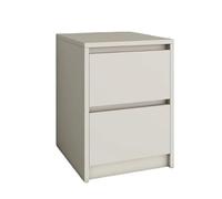 BDW Table de chevet - Élégante, compacte et fonctionnelle - Table de chevet durable - Table de chevet pour petites chambres à coucher - Table de chevet 42 x 52 x 43 cm (cachemire)