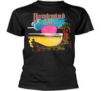 Bdwzw Hawkwind 'Warrior on The Edge of Time' T Shirt Mens Man Black L
