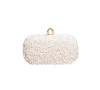 BDXMKS Pochette Femme Perle Pochettes en perles for femmes, sac de soirée cristal noble, pochette mariage avec chaîne