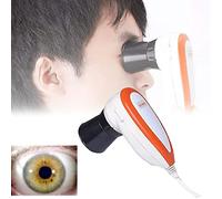 BDXZJ Caméra D'analyse D'iris, Caméra D'iridologie D'analyseur D'iris USB De 5,0 MP De Pixels USB Gauche/Droite avec Logiciel Pro Iris