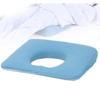 BDXZJ Coussin Coccyx Coussin Anti Escarres Fessier, Coussin Hemorroides Coussin Imperméable en Cuir PU Ergonomique Coussin Chaise pour Être Alité Et Assis Pendant De Longues Périodes