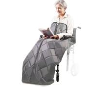 BDXZJ Couvertures pour Genoux Fauteuil Roulant Seniors Couverture Anti-Vent Et Imperméable pour Repose-Pieds Et Jambes Couvre-Fauteuils Chauds pour Fauteuil Roulant pour Seniors B