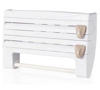 BDXZJ Dérouleur Mural Rouleaux, Distributeur Papier Aluminium Et Film Support De Rangement Rangement Papier Alu Et Film Alimentaire pour Support pour Essuie-Tout Montage Mural B