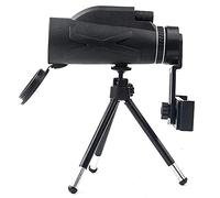 BDXZJ Monoculaire Longue Vue Puissante 80X100 Prisme Telescope AVCE Trepied Et Support de Téléphone Portable Compact Étanche pour L'observation des Oiseaux Les Voyages