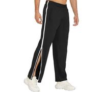 BDXZJ Pantalon Tearaway Unisexe, Pantalons Zipper Patient Vêtements De Soins Aux Patients, Pantalon Post-Chirurgie avec Poches, Doux Et Confortable Facile À Nettoyer D,XXL