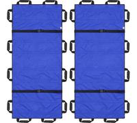 BDXZJ Sauvetage d'urgence Brancard Épaissie Toile Pliable Portable avec Brancard Drap De Transfert Patient Coussin De Lit De Positionnement De Transport Brancard Dorsal Brancard Souple B