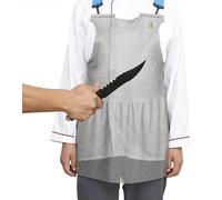 BDXZJ Tablier en Métal Résistant Aux Coupures Et Aux Coups De Couteau, Tablier De Travail De Sécurité pour Boucher Tablier en Cotte De Mailles en Acier Inoxydable 55 * 60cm