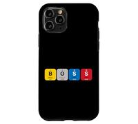 Be a Boss with Funny Periodic Table of Elements Meme Graphic Coque pour iPhone 11 Pro