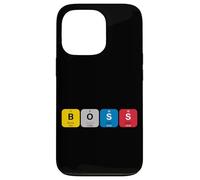 Be a Boss with Funny Periodic Table of Elements Meme Graphic Coque pour iPhone 13 Pro