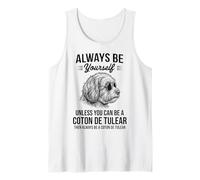 Be A Coton de Tulear Chien Funny Coton de Tulear Débardeur