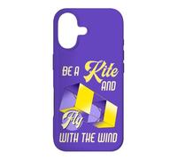 Be a Kite and Fly with The Wind Motivational Quote Coque pour iPhone 17