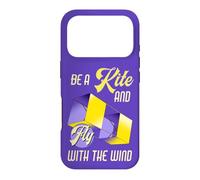 Be a Kite and Fly with The Wind Motivational Quote Coque pour iPhone 17 Pro