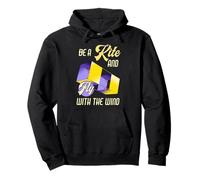 Be a Kite and Fly with the Wind Motivational Quote Sweat à Capuche