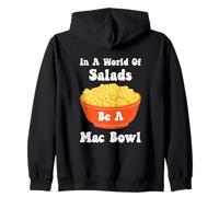 Be A Macaroni & Cheese Bowl, Amateur de pâtes et de Macaronis au Fromage Sweat à Capuche