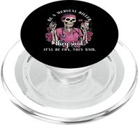 Be A Medical Biller Medical Billing Specialist Squelette PopSockets PopGrip pour MagSafe