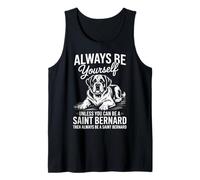 Be A Saint Bernard Dog Funny Saint Bernard Débardeur