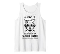 Be A Saint Bernard Dog Funny Saint Bernard Débardeur