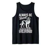 Be A Saint Bernard Dog Funny Saint Bernard Débardeur
