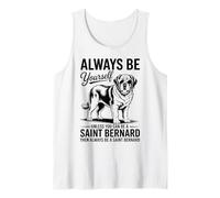 Be A Saint Bernard Dog Funny Saint Bernard Débardeur