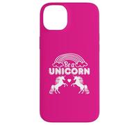 Be a Unicorn Magic Rainbow Motivation Coque pour iPhone 14 Plus