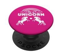 Be a Unicorn Magic Rainbow Motivation PopSockets PopGrip Adhésif