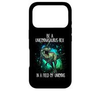 Be A Unicornasaurus Rex Funny Dinosaur Unicorn Lover Coque pour iPhone 17 Pro