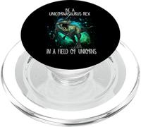 Be A Unicornasaurus Rex Funny Dinosaur Unicorn Lover PopSockets PopGrip pour MagSafe