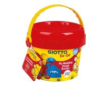 Pâte à modeler + accessoires dans un seau de rangement G