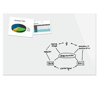 Sigel verre tableau magnétique tableau magnétique tableau mémo tableau blanc, taille:150x100 cm