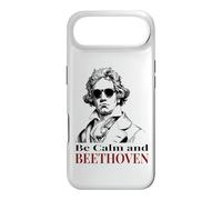 Be Calm and Beethoven Jeu de Mots Amusant de Musique Classique Coque pour iPhone Air
