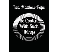 Be Content With Such Things