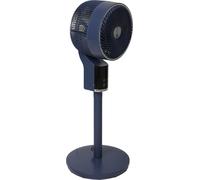 BE COOL BC18ST2402 Ventilateur Ventilateur design sur pied 26cm avec oscillation 3D et boîte à arômes, bleu