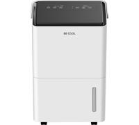 BE COOL BC30LEF2301 Déshumidificateur d'air blanc, jusqu'à 30 litres par jour, jusqu'à 25m²
