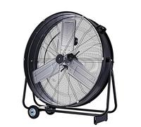 Be Cool BCIWM75CM Machine à vent industrielle 75 cm - Ventilateur à tambour mobile, Ø 75 cm, 300 W, moteur entièrement en cuivre, 2 vitesses, pales de rotor en aluminium, grille de protection pour