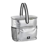 Be Cool Grand sac isotherme City Basket - Argenté - Taille M - 33 x 18 x 30 cm - Environ 17,5 l - Avec larges poignées de transport - Pour pique-nique, école, excursions, voyages