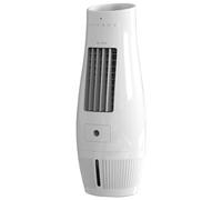 BE COOL Refroidisseur d'air design 6 en 1 avec refroidissement à eau - Refroidisseur par évaporation, ventilateur, humidificateur, purificateur d'air, anti-moustiques, pot de fleurs - 50 W