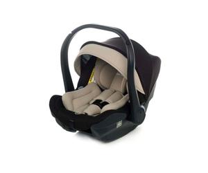 Be Cool Travel Carrier, Siège Auto Bébé i-Size R129 40-85 cm, Coque Bébé Dos à la Route dès la Naissance, Compatible avec les Poussettes Kombo et Stratos, Beige
