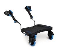 Be Cool Wave Plateforme Universel pour Poussette et Chaise Légère, Antidérapant, utilisation à partir d'un an et demi jusqu'à 20 kg, Couleur Noir