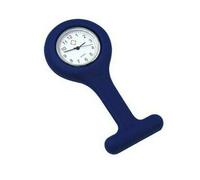 Be-Creative B3 Montre gousset d'infirmière en silicone avec broche Bleu marine, Moderne