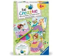 Ravensburger - Be Creative - Mosaïque Junior - Princesses - Création de Tableaux - Loisir créatif - Dès 4 Ans - 25533