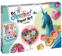 Be Creative Paper Art Maxi Origami, Pliage 3D, Quilling, 9 réalisations, Création objets, Loisir créatif, Des 8 ans 18236, Ravensb