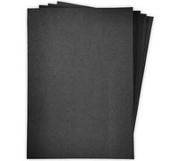 Be Creative Papier à base de canne à sucre A4 Noir noir