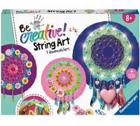 Be Creative String Art Maxi, Dreamcatchers, 7 attrape-reves, Création objets, Loisir créatif, Des 8 ans, 18235, Ravensburger