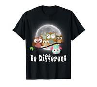 Be different - Chouette humoristique avec inscription en allemand « Be different » T-Shirt