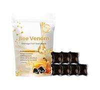 Be-e Veno-m Bain de pieds, sachets de soulagement de la fatigue, Relaxation Soak T herapy, nettoyage en profondeur, naturel, 3,3 x 2,6 cm, pour la récupération après l'entraînement