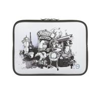 Housse LArobe I Lov' Paris pour MacBook, MacBook Pro et PC 13,3" - Blue Morning