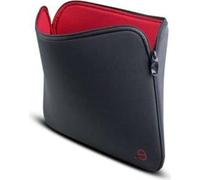 Be.ez - 101287 - Housse LA robe GRAPHITE pour MacBook Pro et ordinateurs portables 12" - Gris/Bordeaux