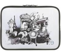 be.ez, Housse pour MacBook Pro 15" LA Edition Robe 'I LOV PARIS' avec fermeture éclair, Coloré
